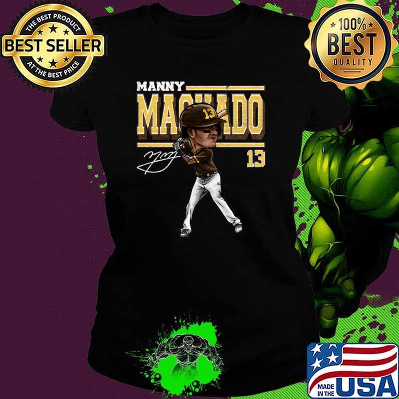 Manny Machado San Diego Cartoon Signature An American Baseball T-Shirt