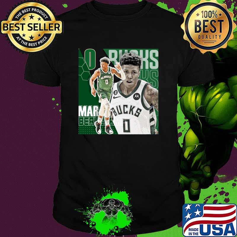 MarJon Beauchamp Basketball Player American Milwaukee Bucks T-Shirt Unisex MarJon Beauchamp Basketball Player American Milwaukee Bucks T-Shirt Unisex