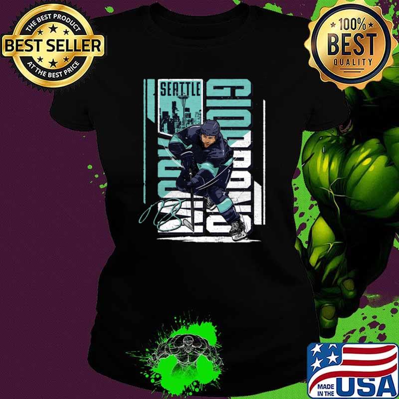 Mark Giordano Seattle Vertical Signature T-Shirt
