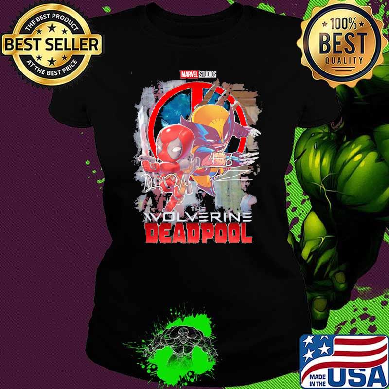 Marvel studios the wolverine deadpool shirt