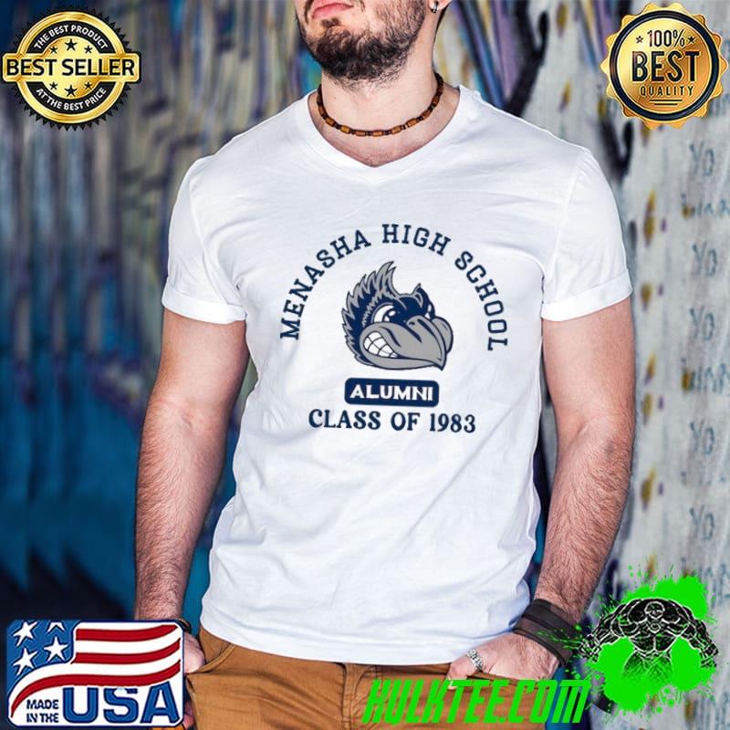 Menasha high school class of 1982 alumni s Guys V Neck Menasha high school class of 1982 alumni s Guys V Neck