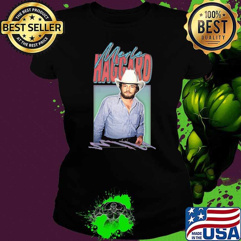 Merle Haggard an American country music singer Music Fan T-Shirt