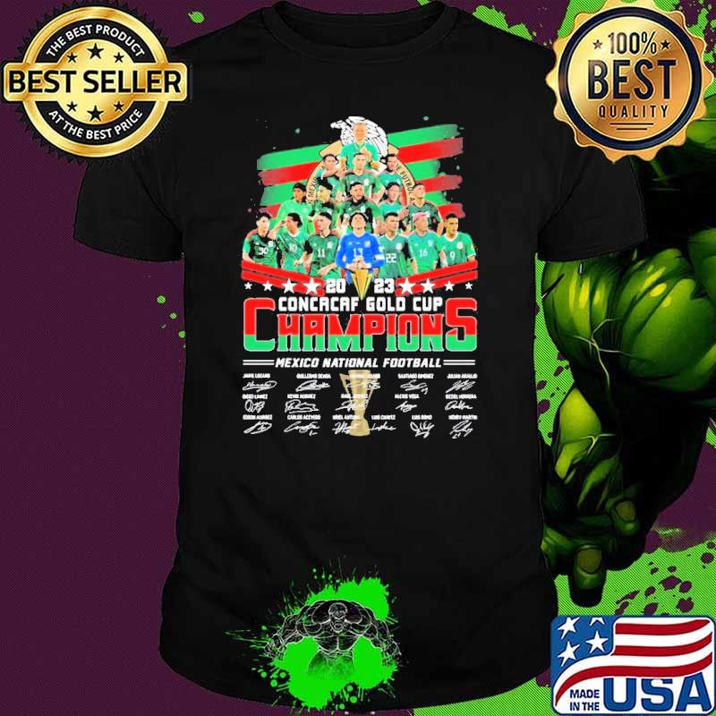 Mexico national football 2023 concacaf gold cup players signature s Unisex Mexico national football 2023 concacaf gold cup players signature s Unisex