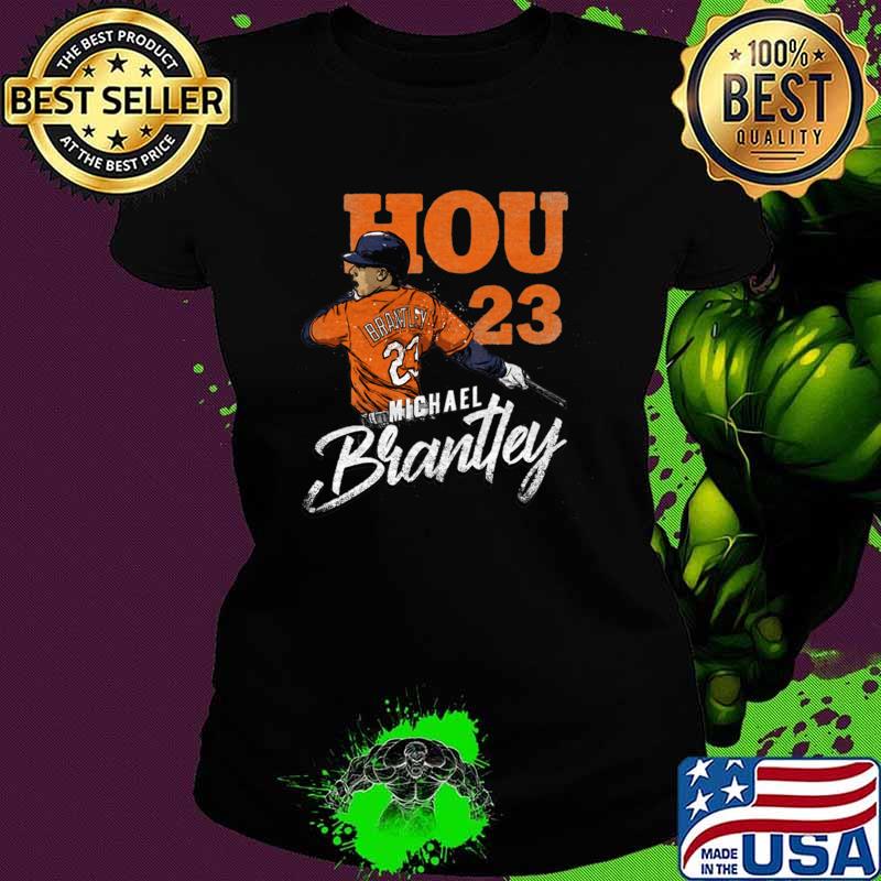 Michael Brantley Houston Team Baseball 23 T-Shirt