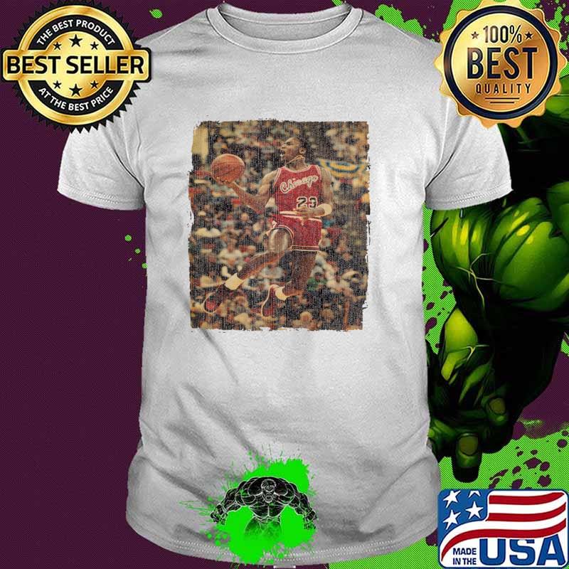 Michael Jordan Dunk Vintage American Basketball Businessman 1963 T-Shirt
