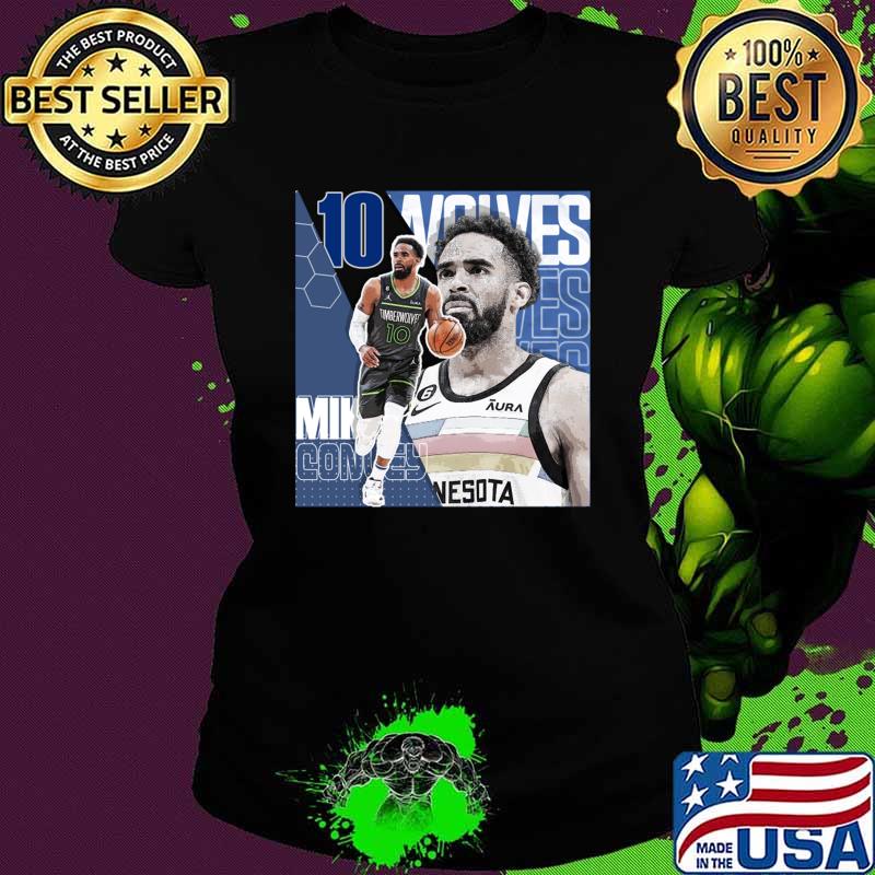 Mike Conley Basketball Design Poster Timberwolves T-Shirt
