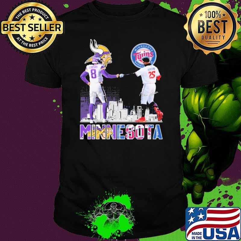 Minnesota Sports Kirk Cousins And Byron Buxton Signatures s Unisex Minnesota Sports Kirk Cousins And Byron Buxton Signatures s Unisex
