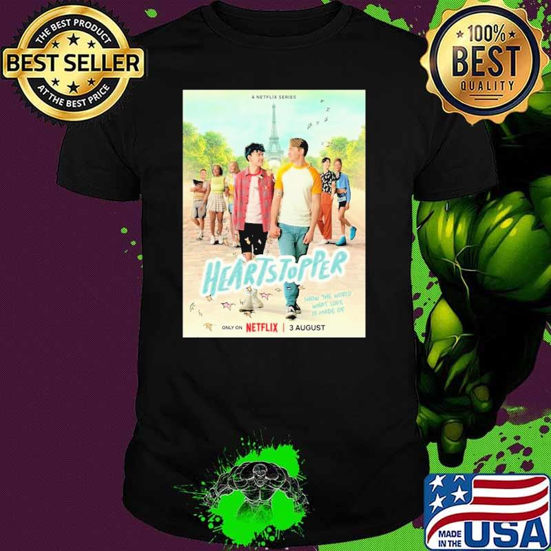 New netflix series heartstopper season 2 poster shirt