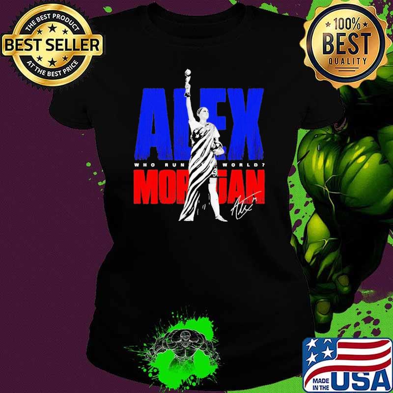 Nice alex Morgan US Womens Soccer who run the World signature 2023 shirt