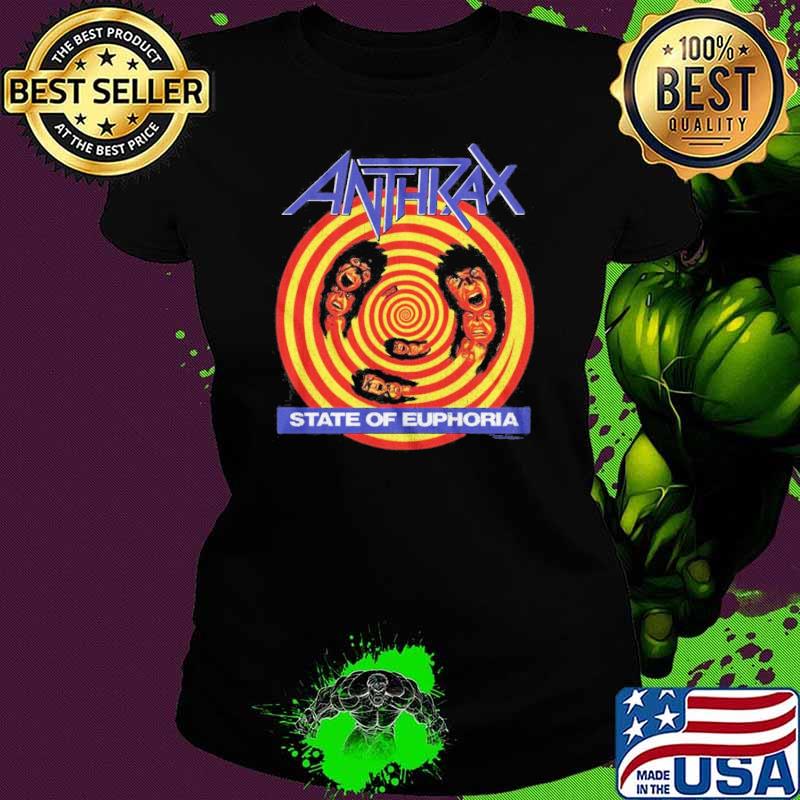Nice anthrax State of Euphoria Album Cover Artwork T-shirt