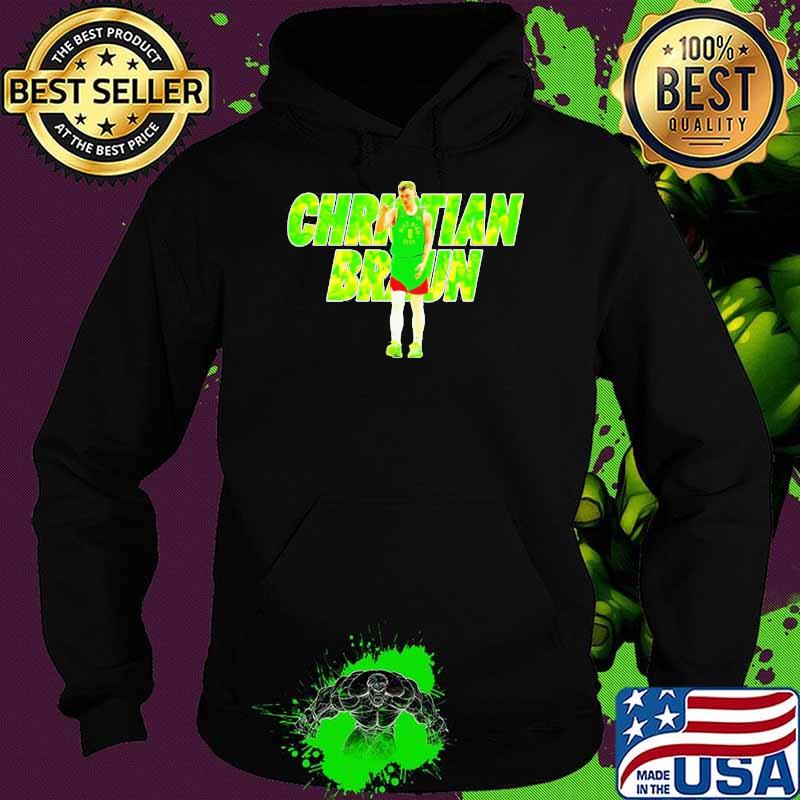 Nice christian Braun Denver Nuggets Protro Lime Green s Hoodie Nice christian Braun Denver Nuggets Protro Lime Green s Hoodie
