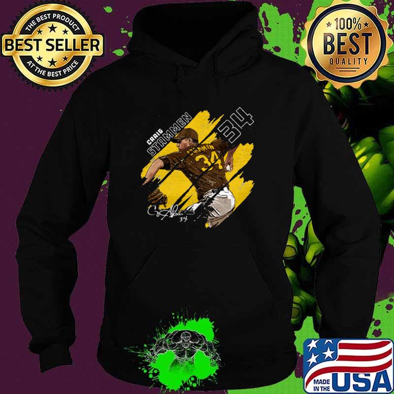 Nice craig Stammen San Diego Stripes Signature Number 34 Baseball Sports Lover T-Shirt Hoodie Nice craig Stammen San Diego Stripes Signature Number 34 Baseball Sports Lover T-Shirt Hoodie