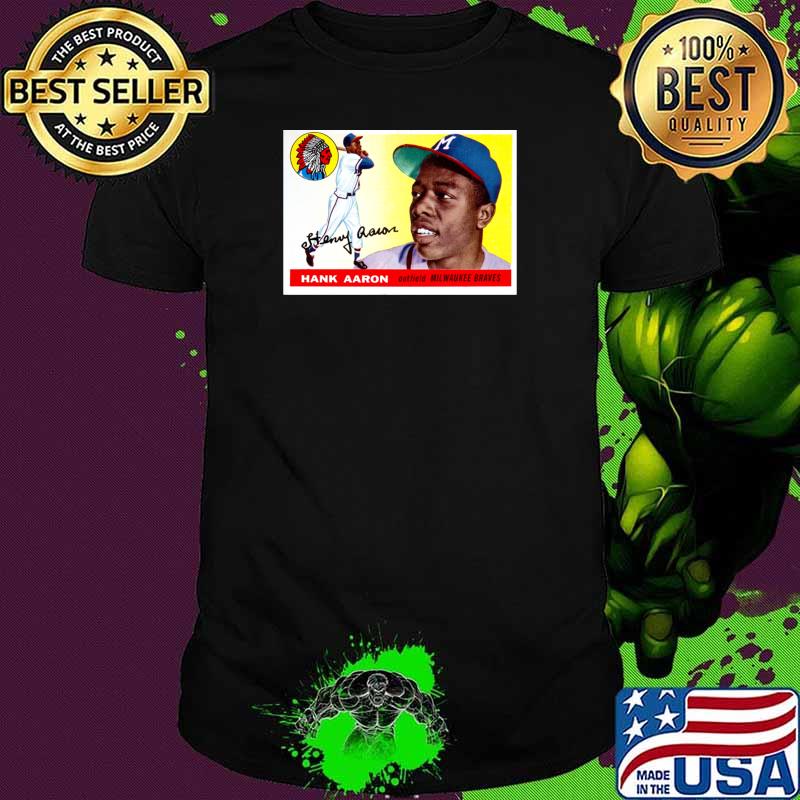 Nice hank Aaron Card T-Shirt