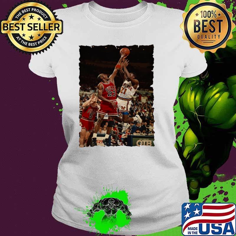 Nice michael Jordan Vs Damyean Dotson NBA Basketball Sports Lover T-Shirt Ladies tee Nice michael Jordan Vs Damyean Dotson NBA Basketball Sports Lover T-Shirt Ladies tee