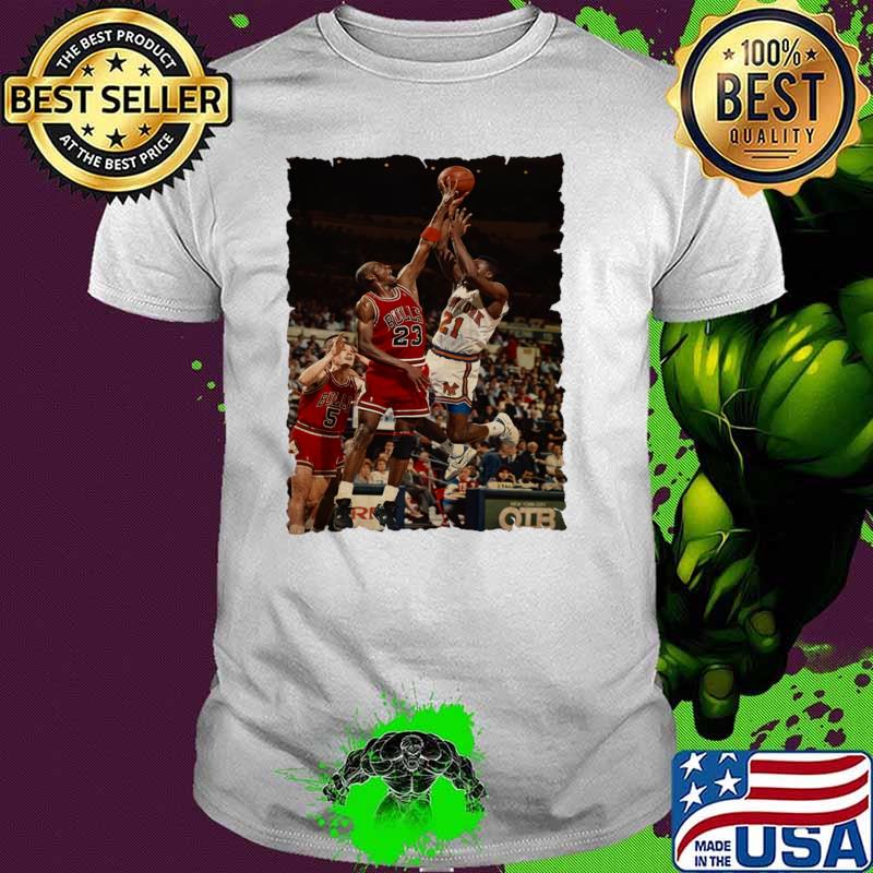 Nice michael Jordan Vs Damyean Dotson NBA Basketball Sports Lover T-Shirt Unisex Nice michael Jordan Vs Damyean Dotson NBA Basketball Sports Lover T-Shirt Unisex
