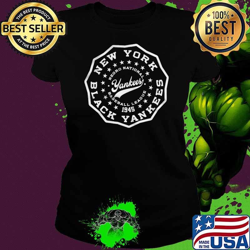 Nice new York Black Yankees Platinum Negro national T-Shirt