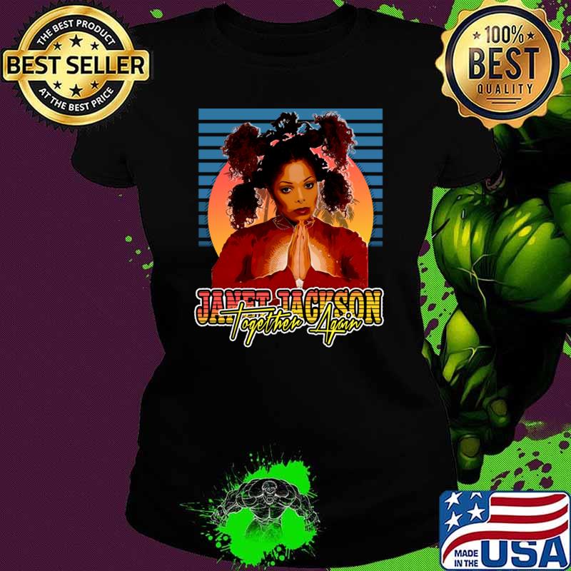 Nice retro Janet Jackson Together an American singer T-Shirt