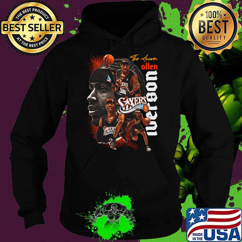Nice the allen iverson basketball T-Shirt Hoodie Nice the allen iverson basketball T-Shirt Hoodie