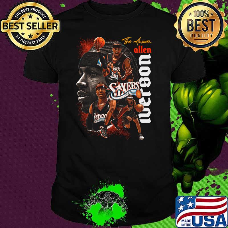 Nice the allen iverson basketball T-Shirt Unisex Nice the allen iverson basketball T-Shirt Unisex