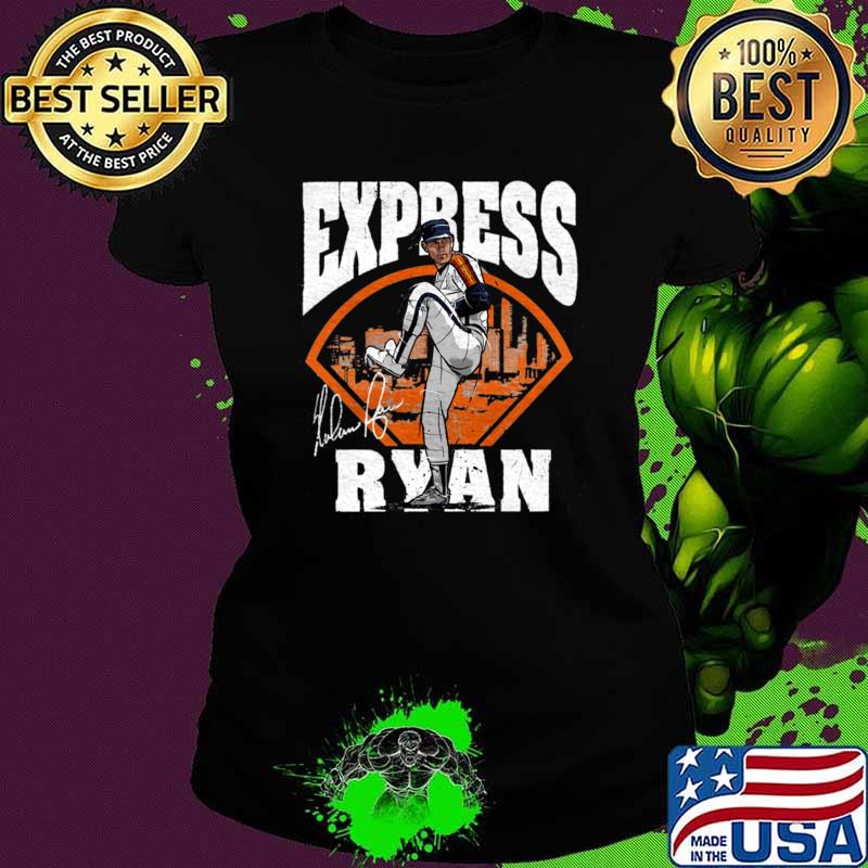 Nolan Ryan Signature An American Former Professional Baseball Houston Express Field T-Shirt