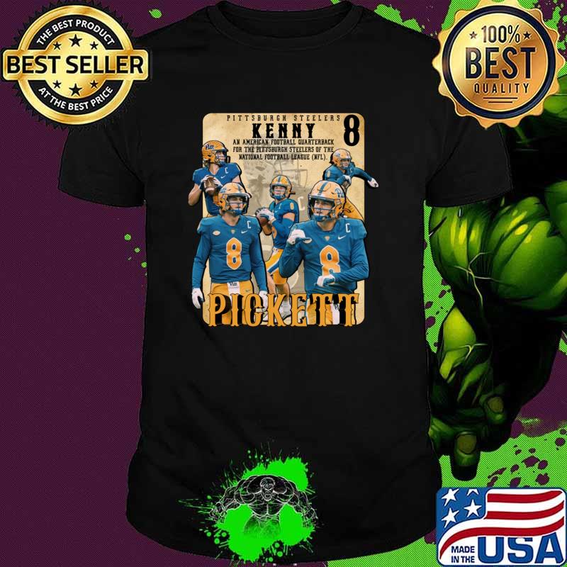 Official pittsburgh Steelers 8 Kenny An American Football Quaterback T-Shirt Unisex Official pittsburgh Steelers 8 Kenny An American Football Quaterback T-Shirt Unisex