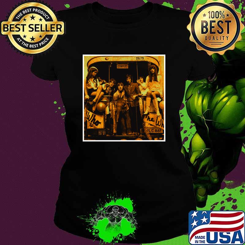 Official the Who-Oil Paint Cover Art T-Shirt