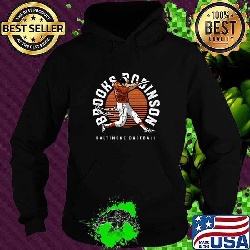 Original brooks Robinson Baltimore Emblem Signature Retro Baseball T-Shirt Hoodie Original brooks Robinson Baltimore Emblem Signature Retro Baseball T-Shirt Hoodie