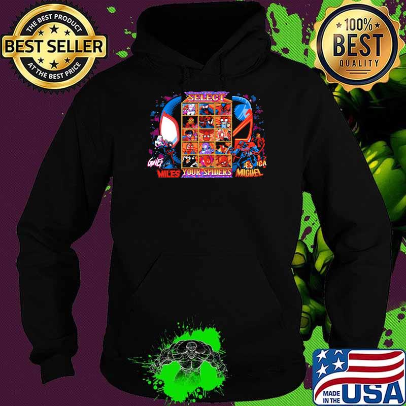 Original select Miles your Spiders Miguel Spiderman s Hoodie Original select Miles your Spiders Miguel Spiderman s Hoodie