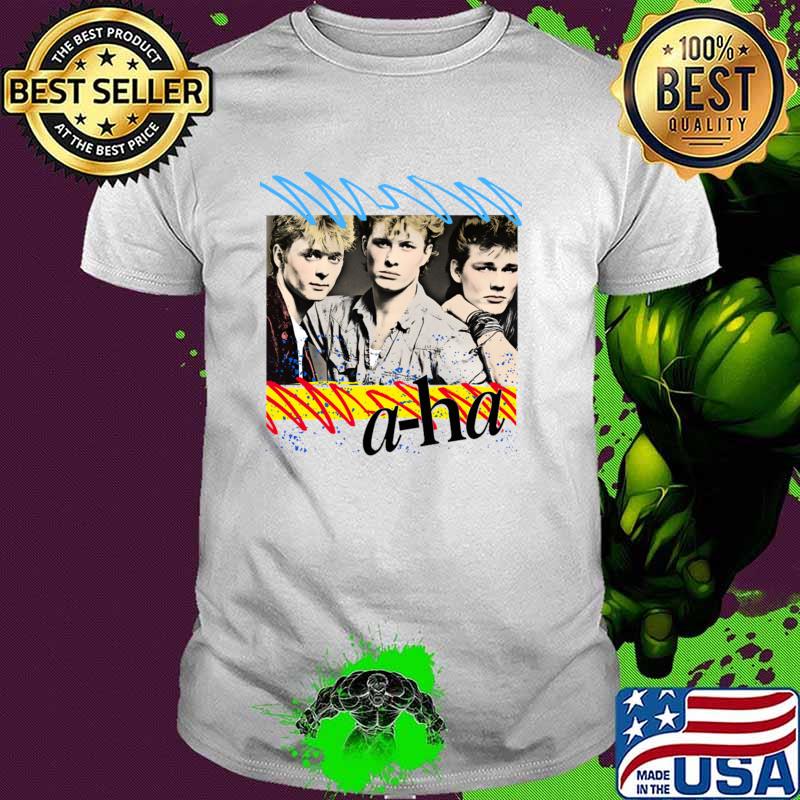 Original Vintage Styled 1980s A-Ha Singer T-Shirt