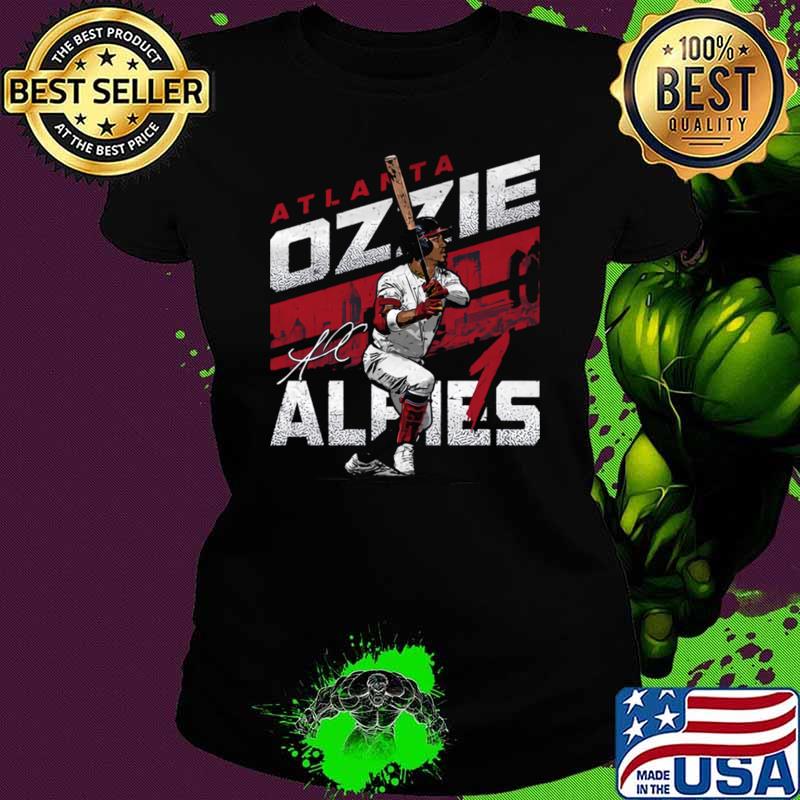 Ozzie Albies Signature baseball second baseman Atlanta City T-Shirt