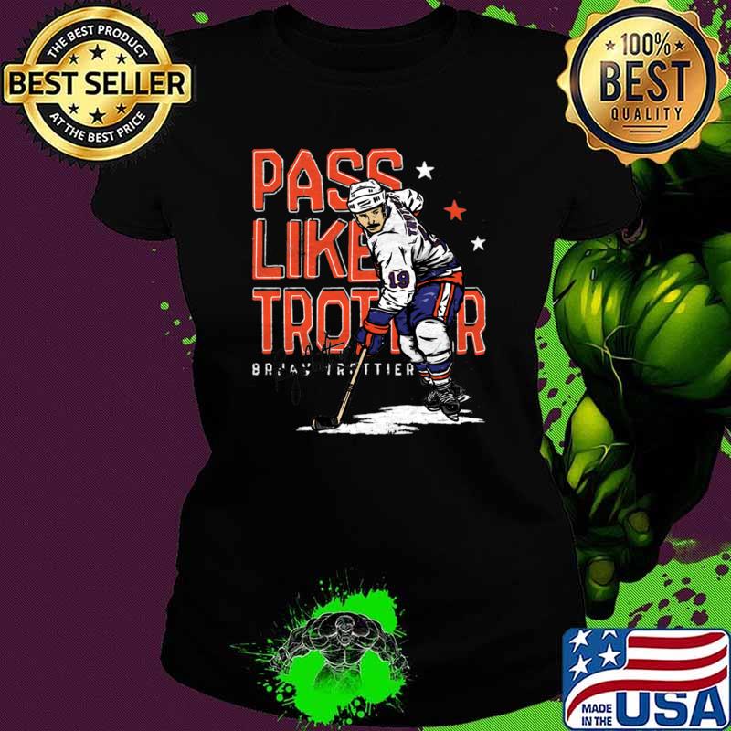 Pass Like Bryan Trottier New York I Toon Signature T-Shirt
