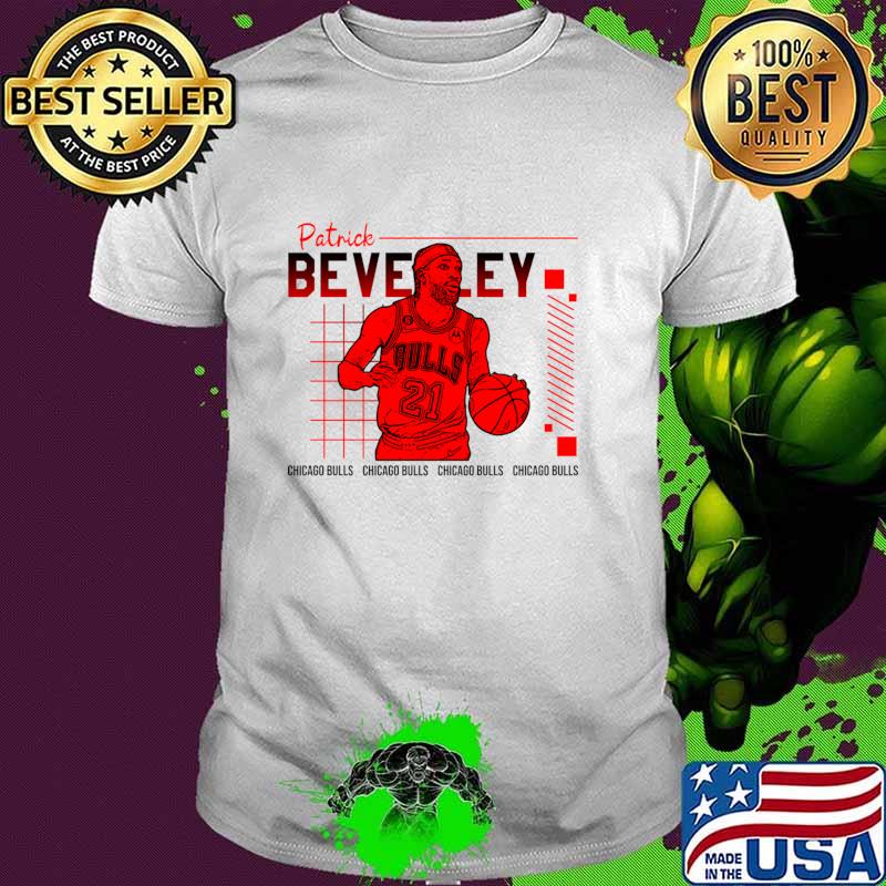 Patrick Beverley Basketball On Chicago Bulls T-Shirt