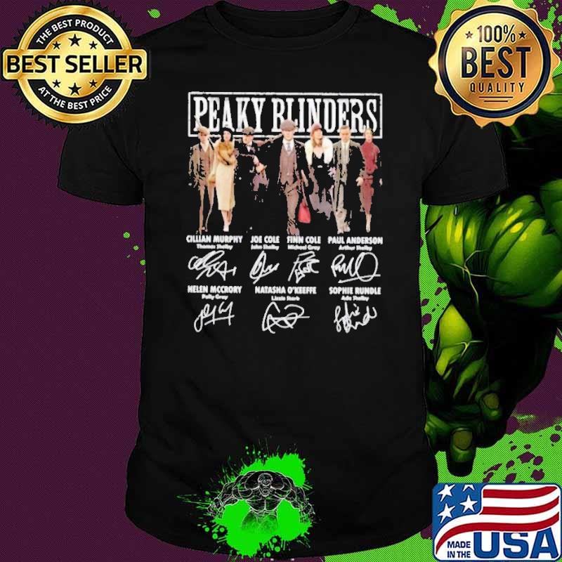 Peaky blinders signature person band shirt