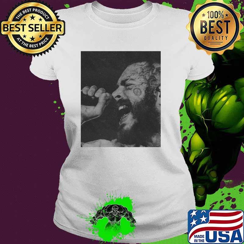 Post Malone rapper hiphop american musician T-Shirt Ladies tee Post Malone rapper hiphop american musician T-Shirt Ladies tee