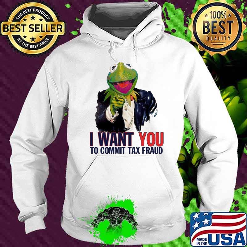 Premium i Want You To Commit Tax Fraud Frog shirt