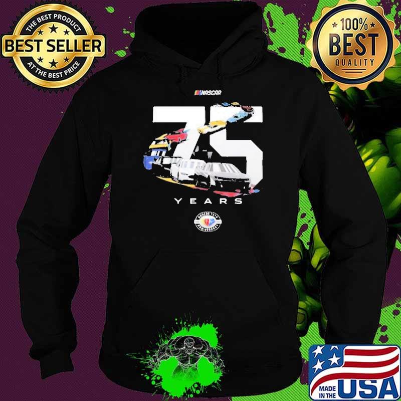 Premium men’s Nascar Checkered Flag Black 75Th Anniversary 2023 Schedule Shirt Hoodie Premium men’s Nascar Checkered Flag Black 75Th Anniversary 2023 Schedule Shirt Hoodie
