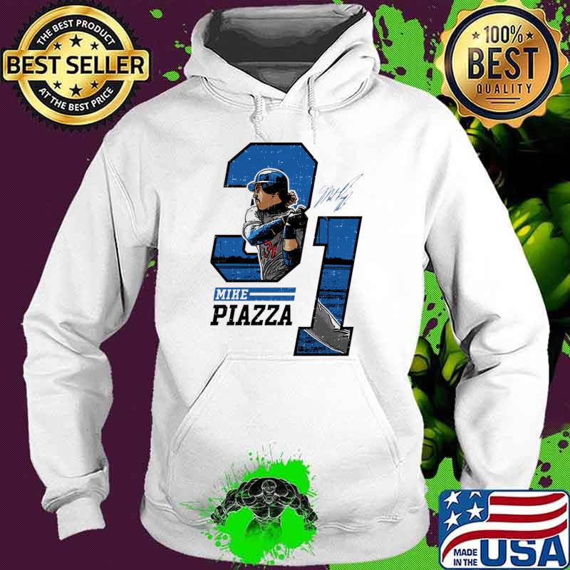 Premium mike Piazza New York M Offset Signature T-Shirt