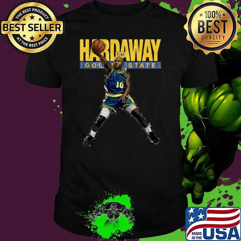 Premium tim Hardaway Golden State Sketch T-Shirt