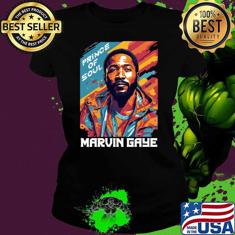 Prince Of Soul Marvin Gaye American Singer Pop Art Prince of Soul T-Shirt