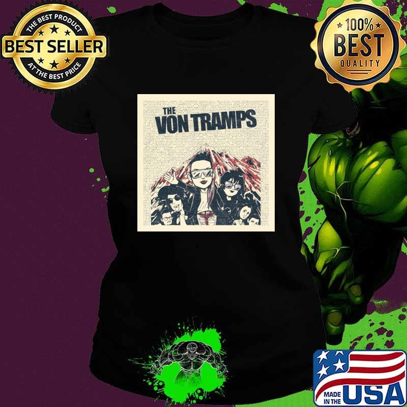 Retro The Von Tramps tour 2023 T-Shirt
