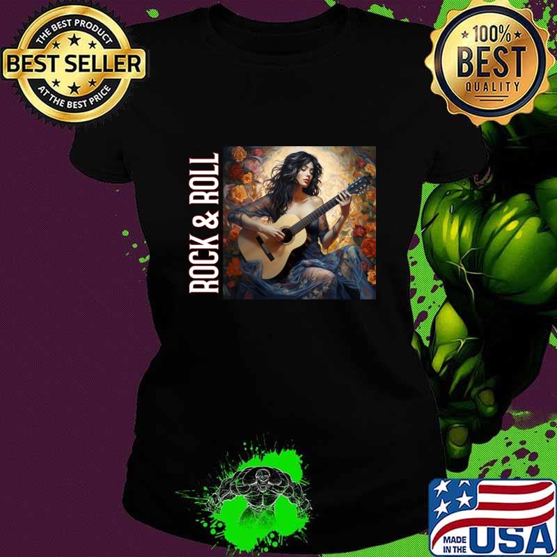 Rock & Roll Vibe Good Vibes Music Musician Guitar Player Instrument T-Shirt