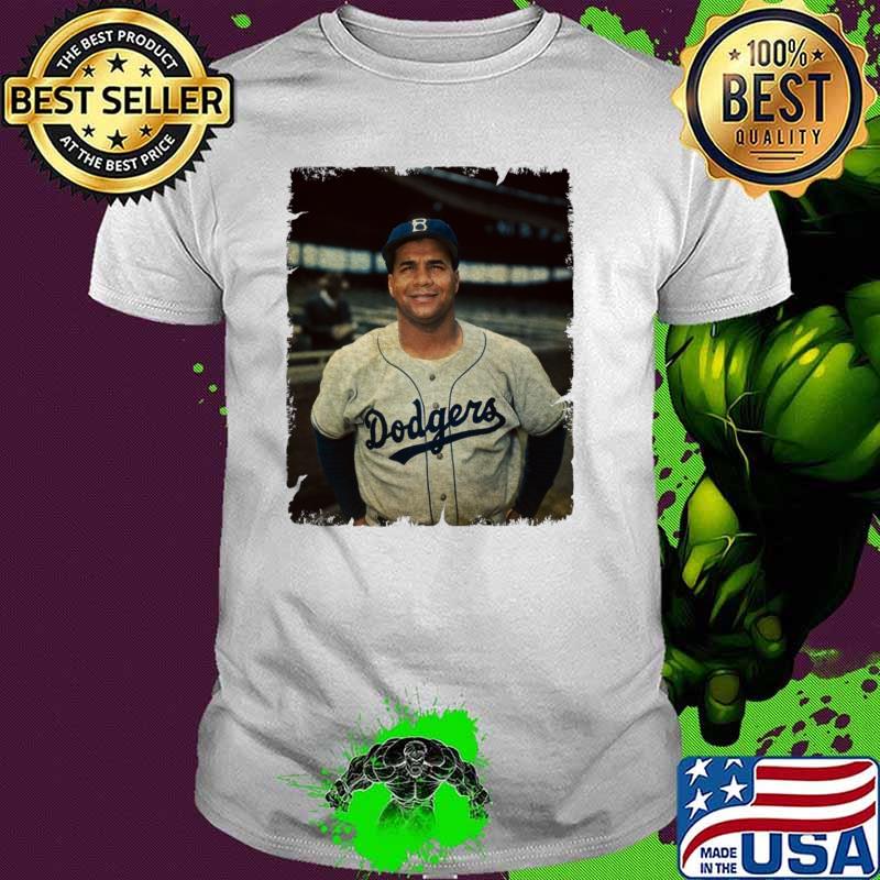 Roy Campanella an American Baseball Player in Los Angeles Dodgers T-Shirt Unisex Roy Campanella an American Baseball Player in Los Angeles Dodgers T-Shirt Unisex
