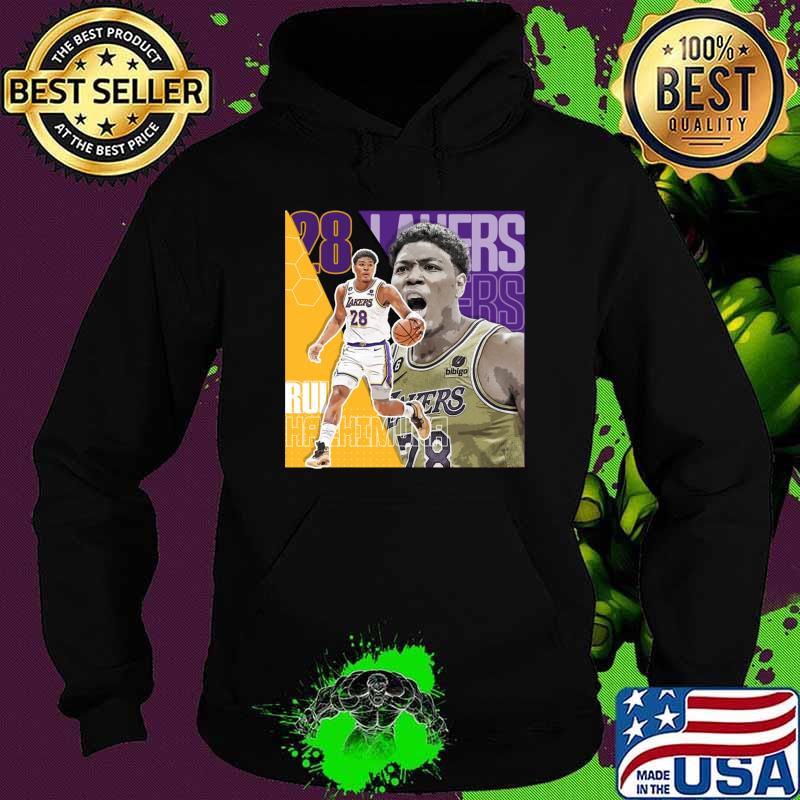 Rui Hachimura Basketball Player Japanese Los Angeles Lakers 28 T-Shirt Hoodie Rui Hachimura Basketball Player Japanese Los Angeles Lakers 28 T-Shirt Hoodie