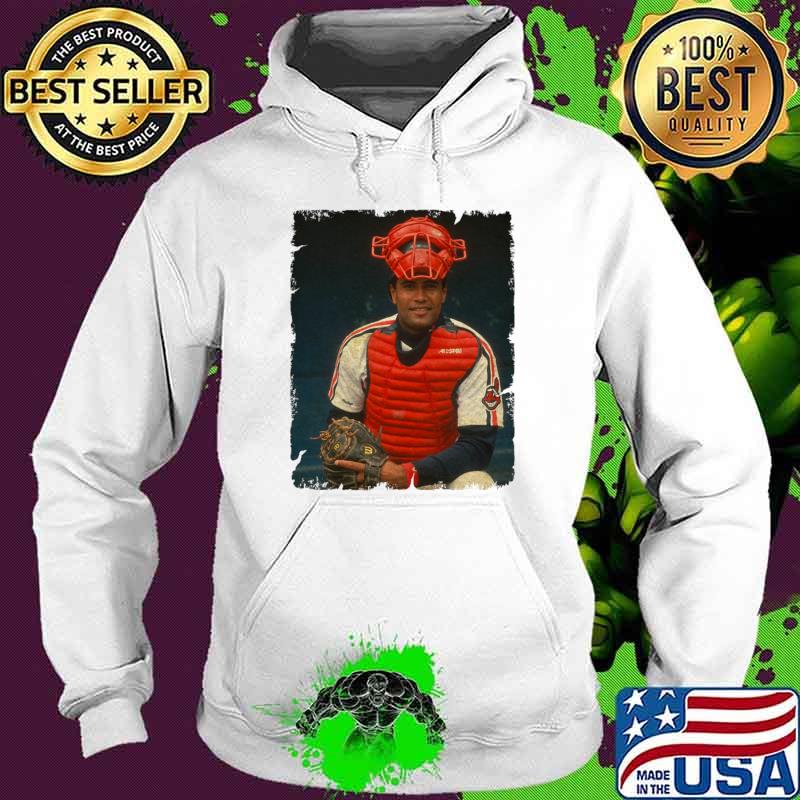Sandy Alomar Jr. in Cleveland Guardians MLB Puerto Rican Baseball T-Shirt