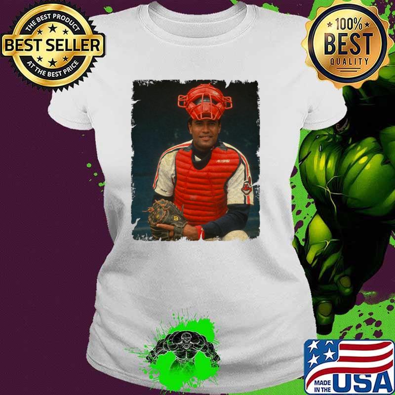 Sandy Alomar Jr. in Cleveland Guardians MLB Puerto Rican Baseball T-Shirt Ladies tee Sandy Alomar Jr. in Cleveland Guardians MLB Puerto Rican Baseball T-Shirt Ladies tee
