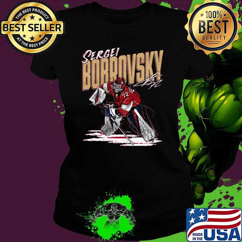 Sergei Bobrovsky Florida Chisel Hockey Player Russian Signature T-Shirt