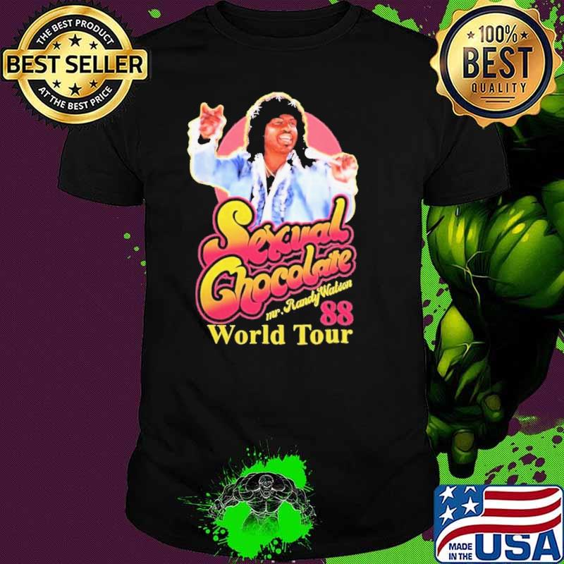 Sexual Chocolate 88′ World Tour Randy Watson Eddie Murphy Movie Shirt