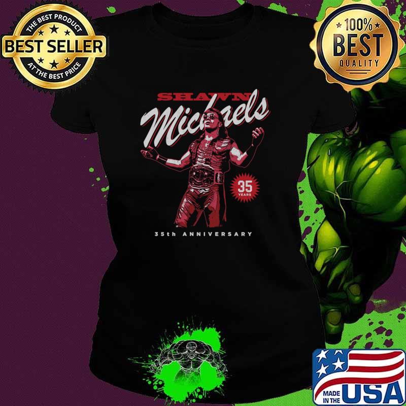 Shawn Michaels 35th Anniversary Retro 25 years T-Shirt