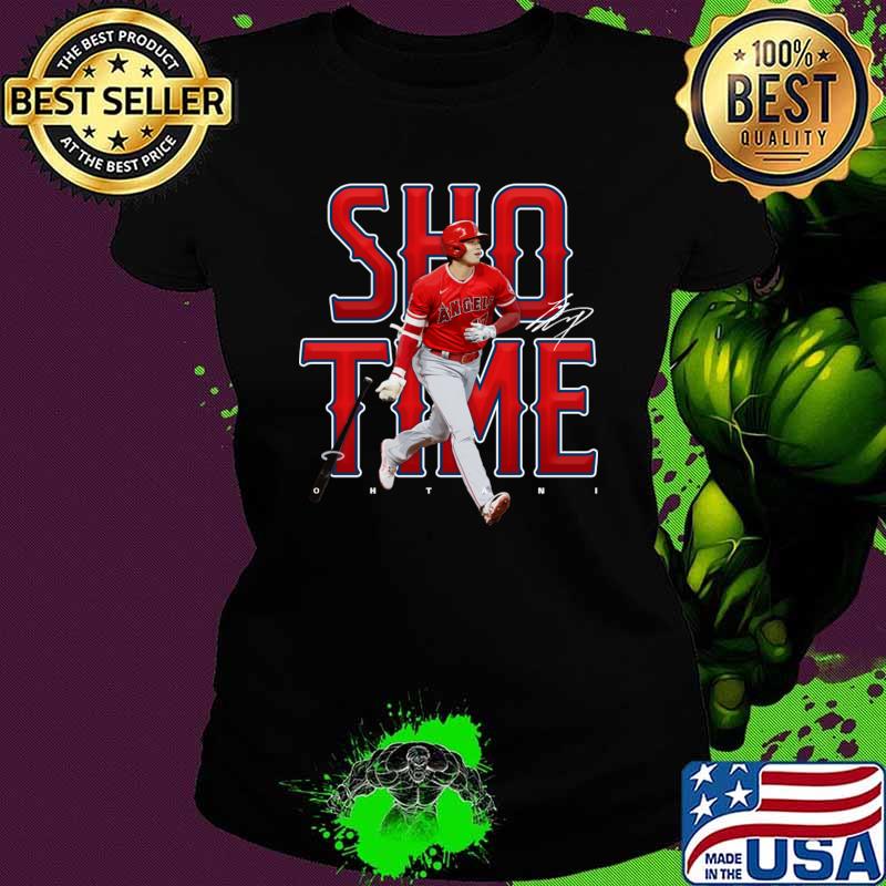 Shohei Ohtani Bat Flip Signature Jananese Baseball Pitcher Los Angeles T-Shirt