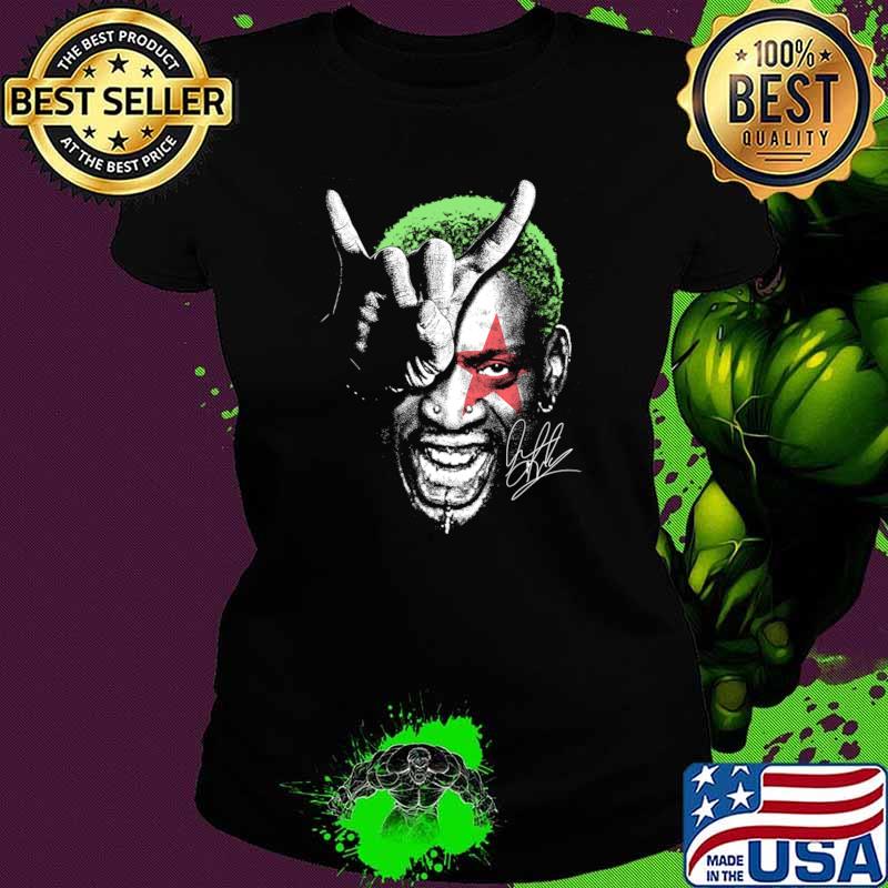 Signature dennis rodman 1961 american basketball T-Shirt